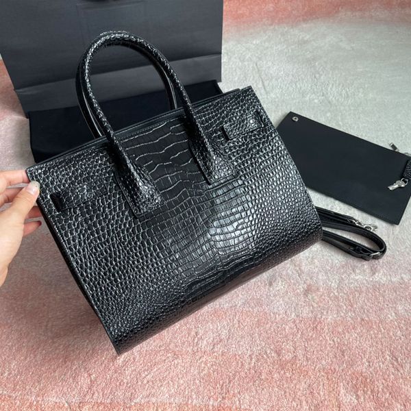 

fashion luxury design women snakeskin organ tote bags mens european handbags large capacity lapbag ladies crossbody shoulder purse 2022