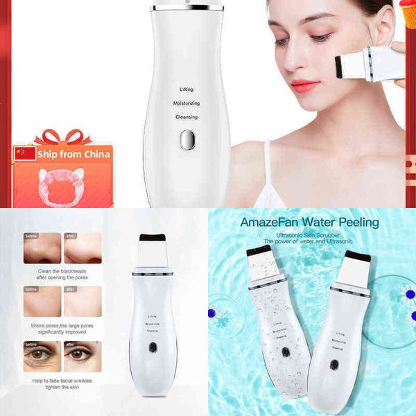 

nxy face care devices face care devices steameramazefan ultrasonic skin scrubber peeling shovel ion acne blackhead remover deep cleaning mac