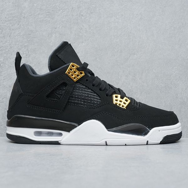 

men women basketball shoes with box og military black 4s red thunder black cat infrared bred university blue trainers ld97