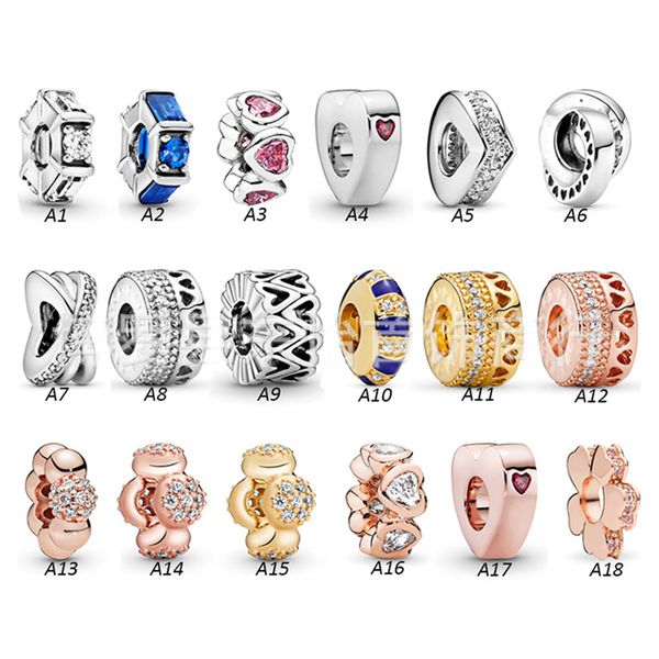 

more crystal s925 sterling silver jewelry diy beads with cz fits pandora ale charm for pandoras bracelets for women european make bracelet&n, Black