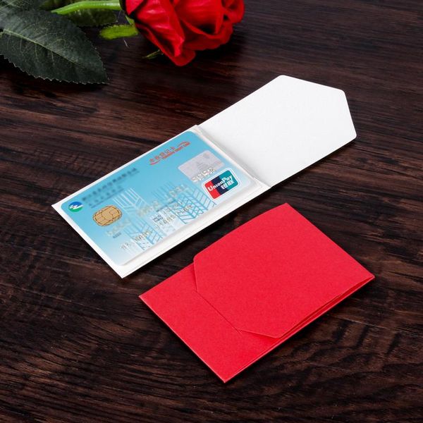 Confezione regalo 10 pz/set Vintage Romantico Mini Busta di Carta Per Studente Carino Titolare della Carta D'IDENTITÀ Matrimonio Scrapbooking Lettera Regali Regalo