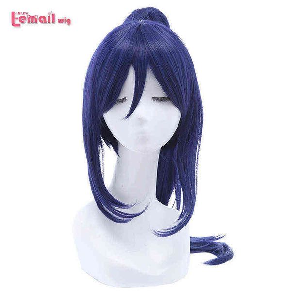 

l-email wig synthetic hair love live sunshine cosplay wigs lovelive kanan ruby mari honoka yoshiko riko you watanabe wig220505, Black