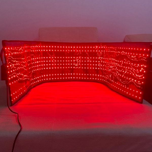 Burn Vücut Göbek Yağ İndirgeme Pedi LED Zayıflama Kemeri 850nm Göbek Yanan İnce Yama Kırmızı Işık Terapisi Lipo Lazer Sargı Mat