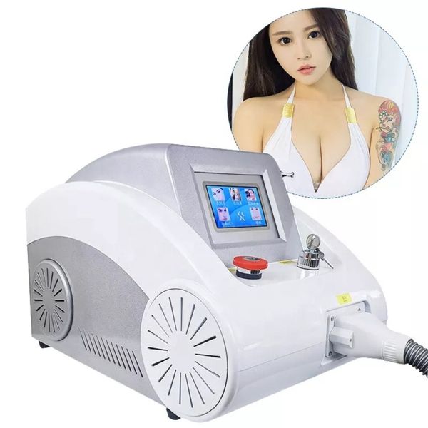 

portable laser beauty equipment tattoo removal nd yag laser machine, Black