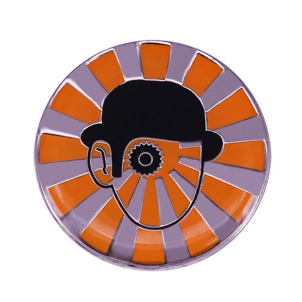 

thriller movie clockwork orange alex brooch, Blue