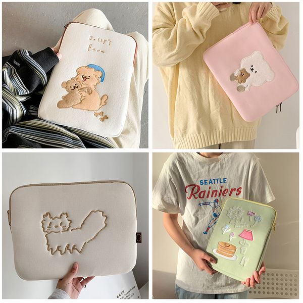 

computer accessories cute lapsleeves 11 13 14 15 15.6 inch cover for macbook air ipad pro 14 12.9 asus lapcarrying bag 220805