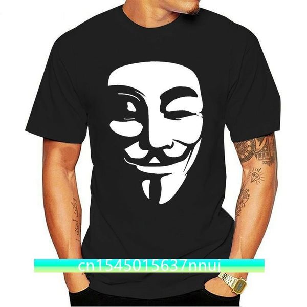 

men t shirt fashion v for vendetta v word vendetta team european code man pure tshirt women 220702, White;black
