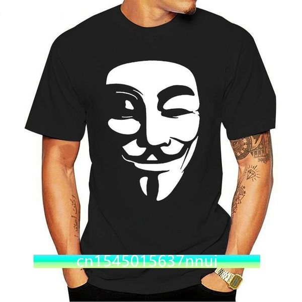 Homens t camisa moda v para vendetta v palavra vendetta equipe código europeu homem puro tshirt mulheres 220702