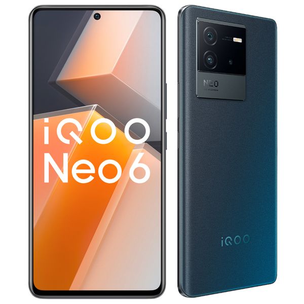 Original Vivo IQOO Neo 6 5G Mobiltelefon 8 GB RAM 128 GB 256 GB ROM Snapdragon 8 Gen1 64,0 MP OIS NFC Android 6,62