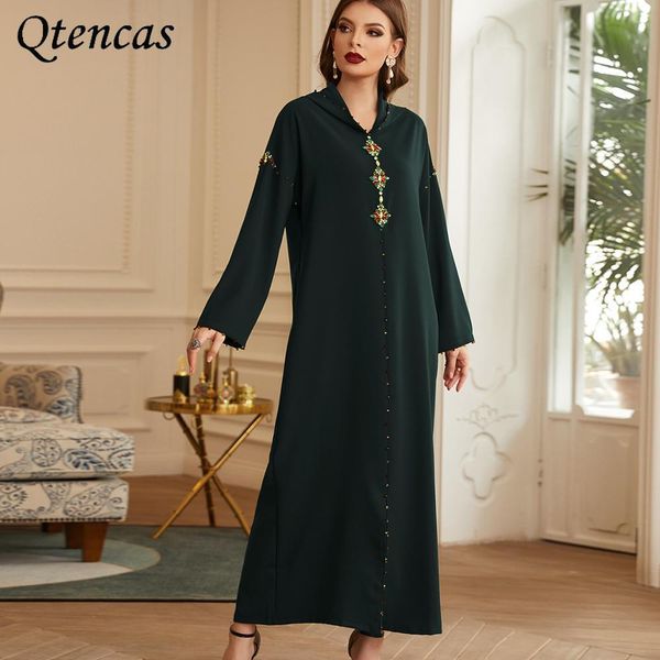 

abaya dubai turkey hijab abayas muslim dress women kaftan caftan marocain islam clothing maxi african dresses djellaba femme, Red