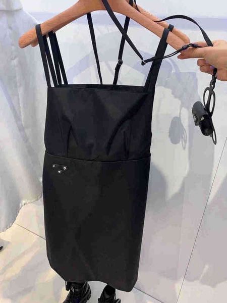 

new spring summer strap dress parachute age reduction skirt girls college, Black;gray