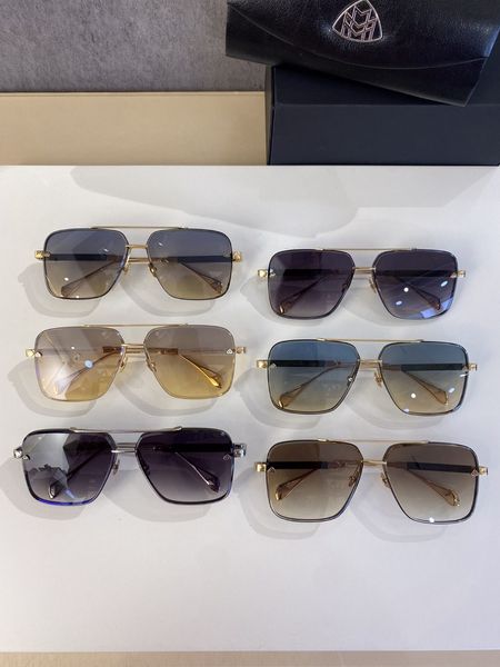Top mayba gen i original de alta qualidade designer óculos de sol dos homens famoso moda retro marca luxo design moda women3049