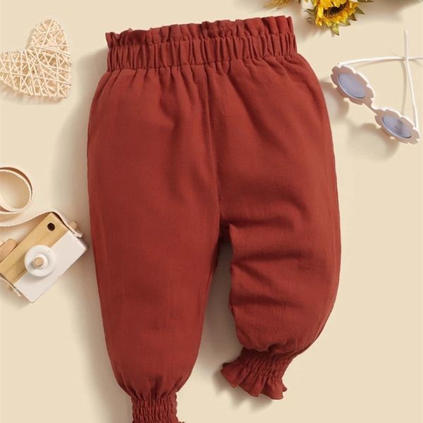

baby paper bag waist pants she, Blue