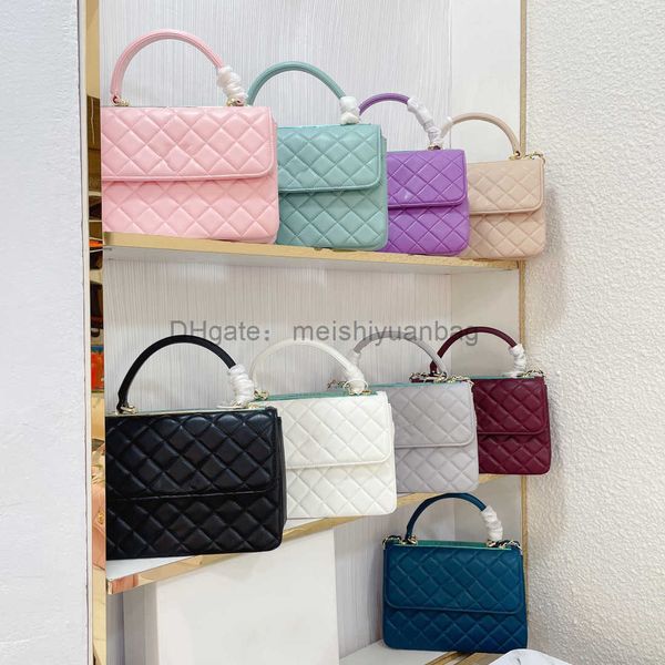 

wholesale bag designer woman cc bag handbag luxrious shoulder bags chain diamond lattice genuine leather female crossbody purses lady handba