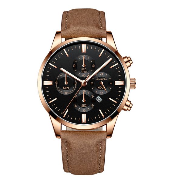 

cwp men watches military army quartz wristwatch mens brand luxury relogio masculino sun moon star style clock a2, Slivery;brown