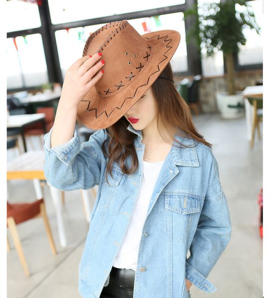 

american western cowboy hat sun hat knight hats grassland tourism stage props male outdoor retro knights style, Blue;gray