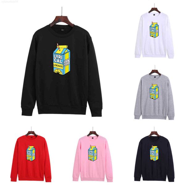 

2021 juice wrld sweater printed men's and women's loose, Black