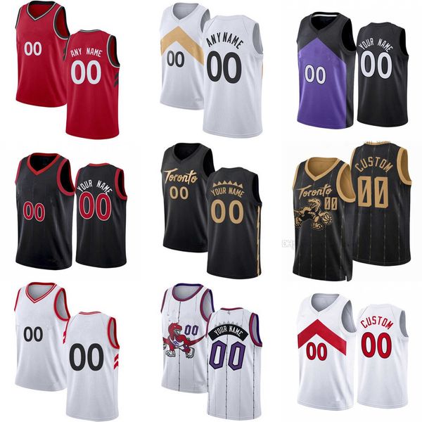

75th custom jersey toronto''raptors''men women youth 24 khem birch pascal 43 siakam 23 fred vanvleet 3 og anunoby basket, Black;red