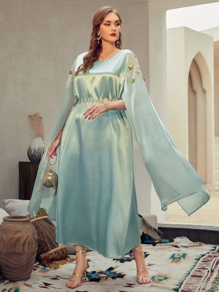 

plus flower appliques satin prom dress without belt z0pb#, Black