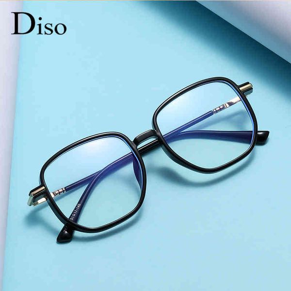 

2022diso latest factory direct sale light spectacle frame myopia glasses women's fashion blue red eye, White;black