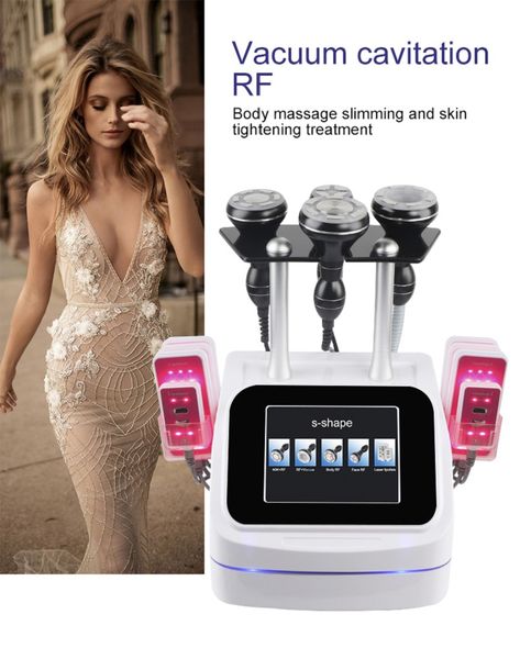

6 in 1 slimming machine 40k cavitation 30k vacuum rf lipo laser pads slim equipment portable s body shape