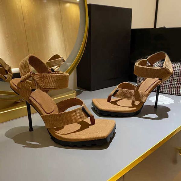 

women's canvas wide sandals summer essential size 35-43 heel .5cm 7.5cm, Black