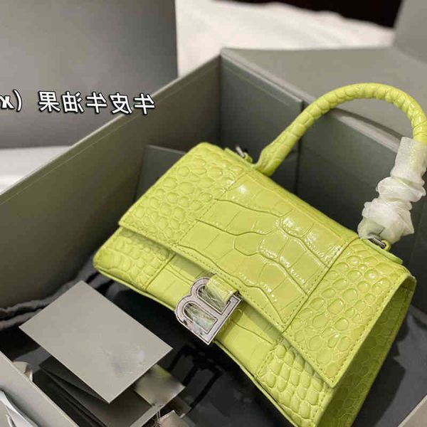 

balenciga bag female 2022 designer hourglass s high capacity crocodile leather handbag handbags qdy4 puvl