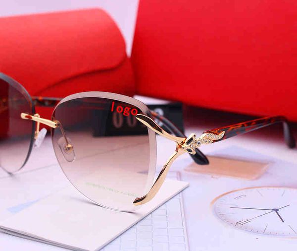 

frameless sunglasses high-quality factory direct-sale optical shop, White;black