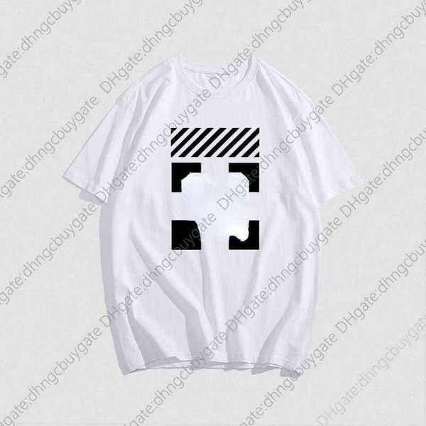 

fashion brand white summer short sleeve arrow tshirt cotton loose for men and women, White;black