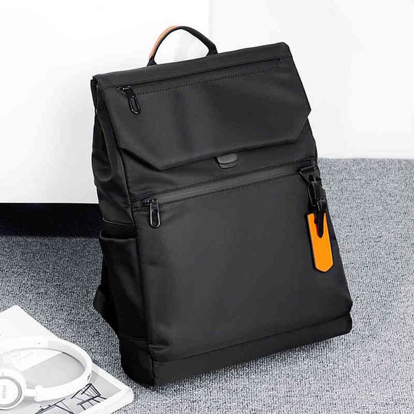 Rucksack-Stil, hochwertig, wasserdicht, für Herren, Laptop, Luxusmarke, Designer, Schwarz für Geschäftsreisende, Stadtmenschen, USB-Aufladung 220723