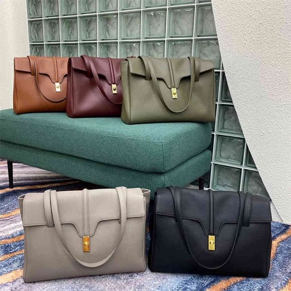 

68% off bag leather tote soft16 ashigo same style single shoulder fashionable women's hand-held armpit large