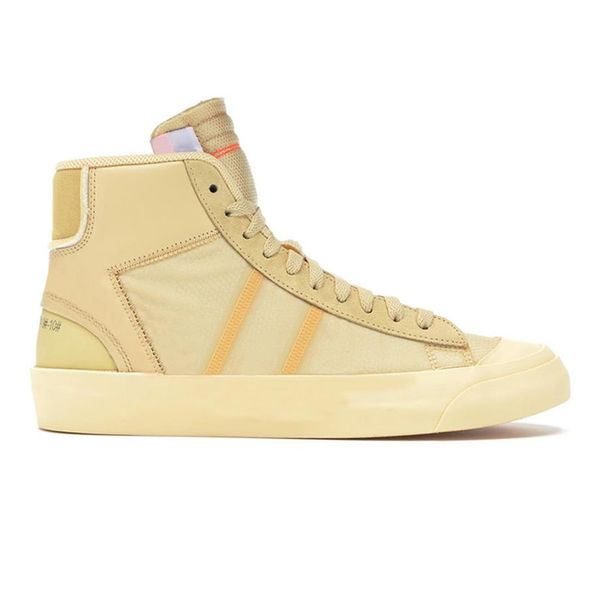 

2022 blazer shoes mid shoes sports trainers men ror women rice white black skate shoe sk05249a, Black;brown