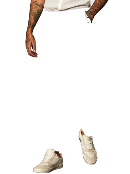 

men plaid print slant pocket suit pants 244g#, Black