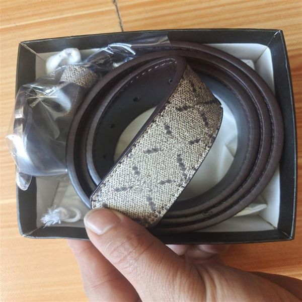 

fashion designer belts men women classic luxury casual letter big gold silver black buckle genuine leather belt and box287z, Black;brown