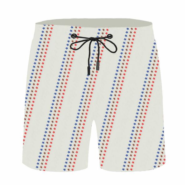

white print swimming trunks men's hipster breathable designer board shorts outdoor beach vacation travel luxury 2727