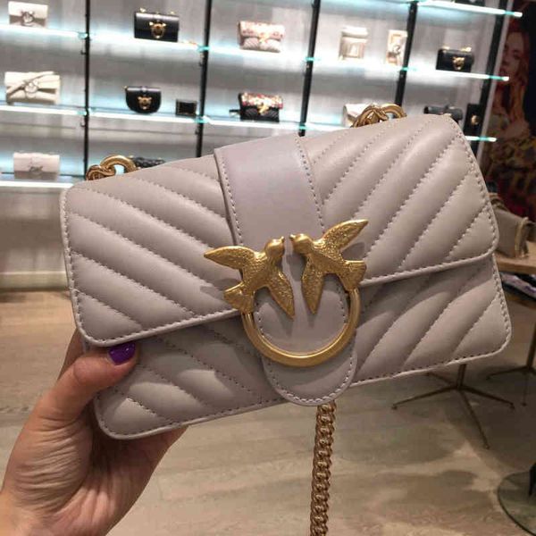

pinkoos designer bags swallow new spring and summer pillow drill buckle single shoulder slant chain bird women's yzl 8sce