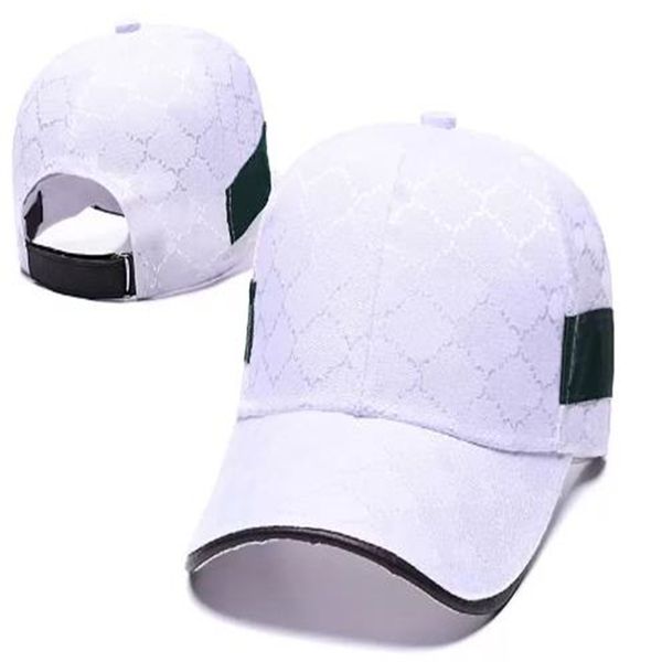 T2022 op Designers de qualidade bonés de bola masculinos femininos lona lazer moda listra chapéu de sol para esportes ao ar livre homem Strapback caminhoneiro chapéus famoso bordado abelha boné de beisebol