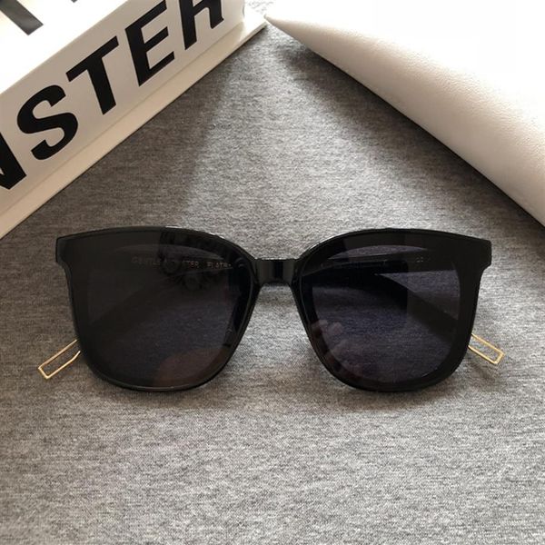 

sunglasses 2021 korea v brand women trendy gm men vintage gentle sun glasses star style original package papas248a, White;black