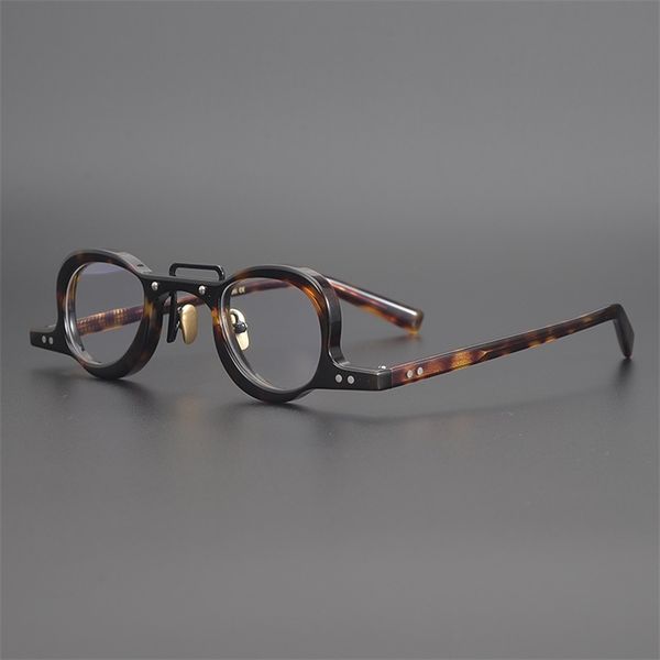 

eyeglasses online 75% off classical tortoiseshell small square hand-made glasses men's and women's height number small face optica, White;black