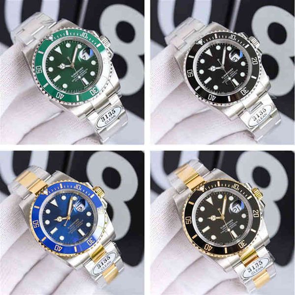 

ar / n factory ew c clean green water ghost black 3135 movement 3235 mechanical c-ring mens watch k9sm pgd9 designer wristwatches, Slivery;brown