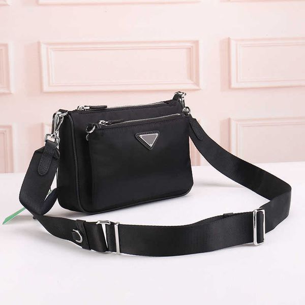

crossbody bags handbag fashion messenger bag designer stitching shoulder bags men and women coin purse canvas nylon wallet 168 backpack