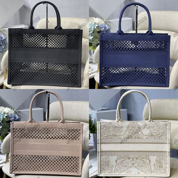

designer bag mesh hole design handbags beach bag fashion spacious shopping bags