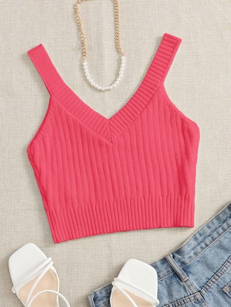 

solid ribbed knit u1hh#, White;black