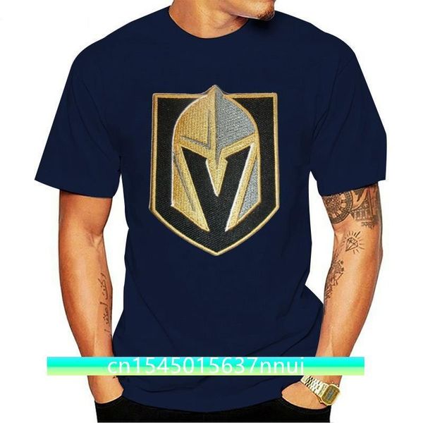 47 Marca Vgk Las Vegas Golden Knightsharajuku Streetwear Camicia Menice Hockey Tee T Shirt Sz Uomo L Grigio 220702