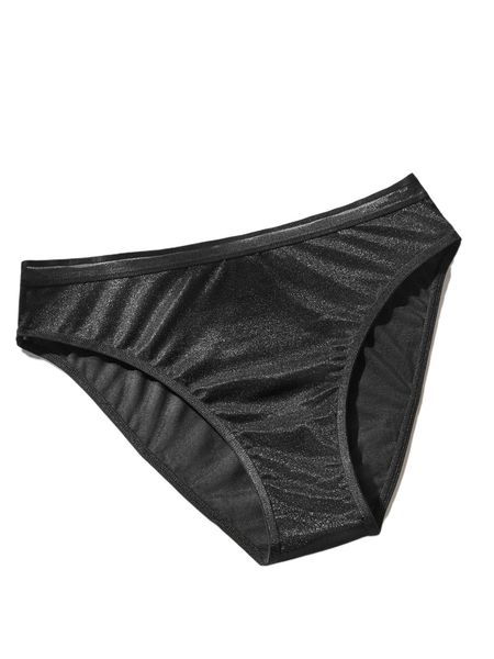 

luvlette sheer fantasy shimmer high cut brief 35gb#, Black;red