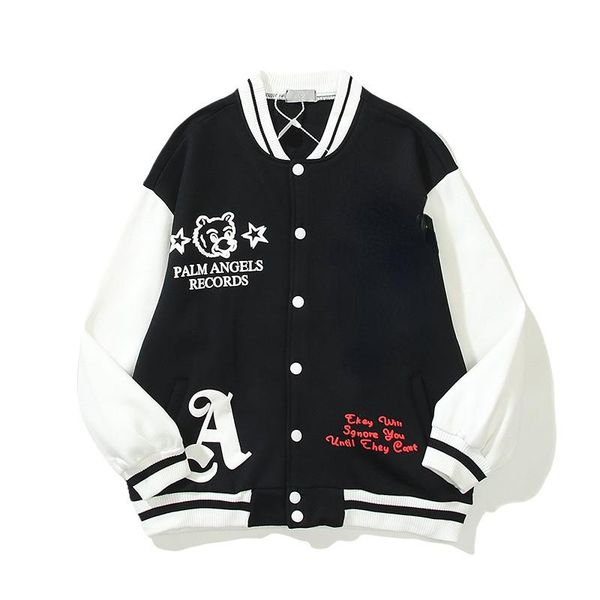 

ou046 famous brand konng gonng solid men's fashion jacket comfortable casual street jackets pockets european and american trends, Black