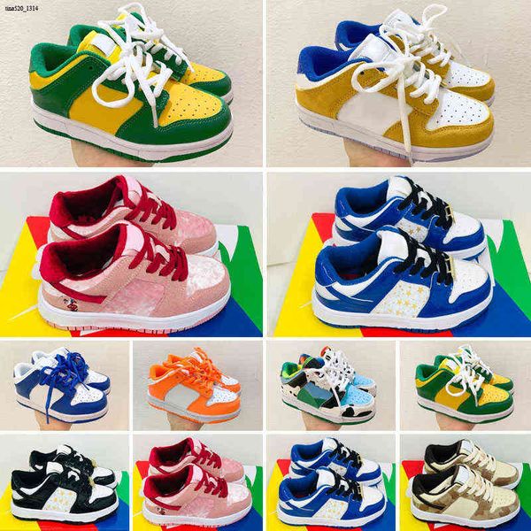 

luxury 2022 kids running shoes champ university orange infant boys and girl sneakers marine syracuse white blaze varsity maize, Black