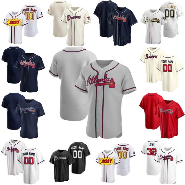 

baseball jerseys custom jersey mens women youth''atlanta''braves''73 huascar ynoa 18 ryan klesko 32 derek lowe, Blue;black