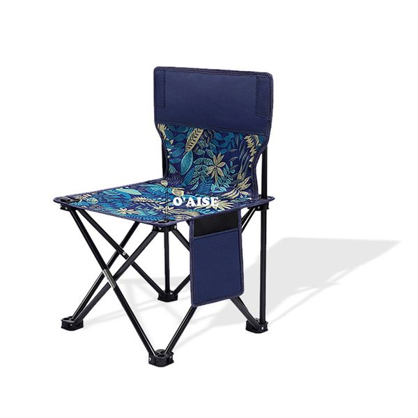 

portable camping folding chair with side pocket hff03