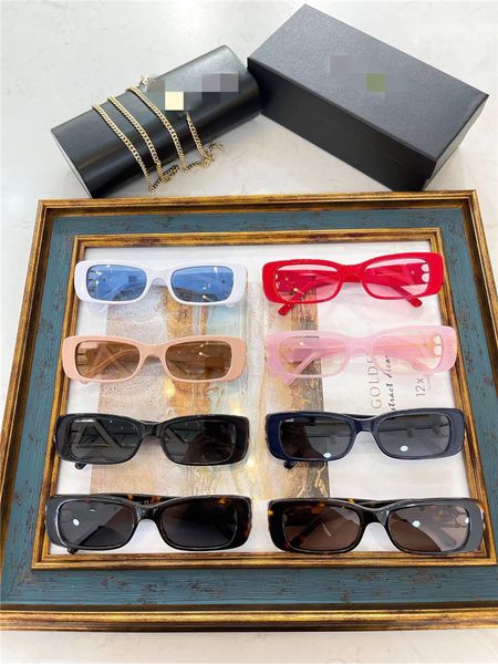 

new designer sunglasses b home ins style sunglass bb0096s net red same narrow frame double personalized fashionable men's and women&#03, White;black